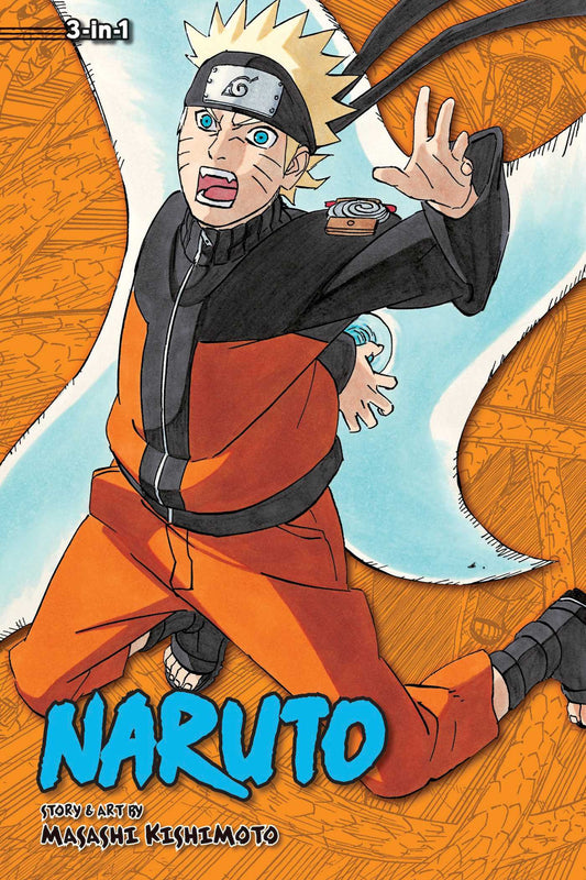 Front Cover - Naruto (3-in-1 Edition), Vol. 19 Includes Vols. 55, 56 & 57 - Pop Weasel