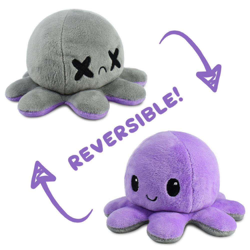 Reversible Plushie - Octopus Dead Eyes - Plush - Image - Pop Weasel