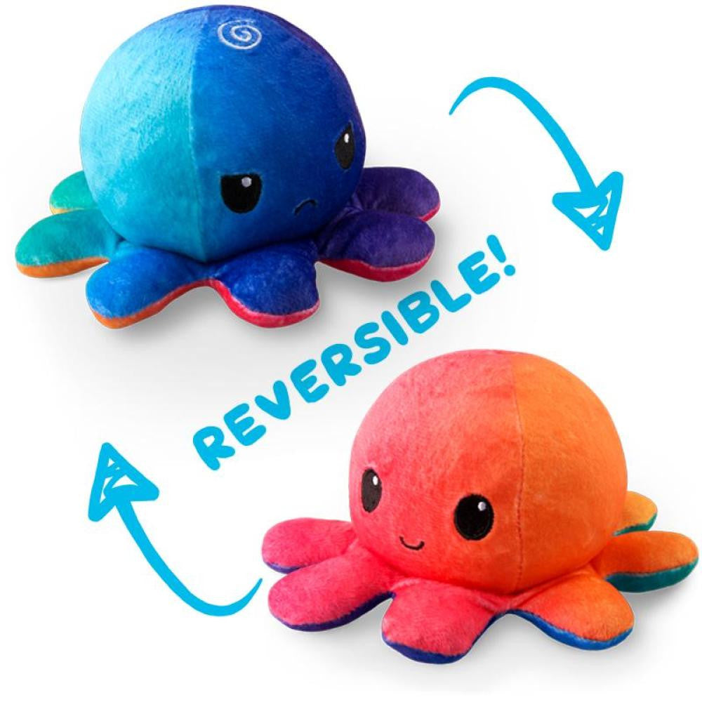 Reversible Plushie - Octopus Sunset/Mermaid - Plush - Image - Pop Weasel