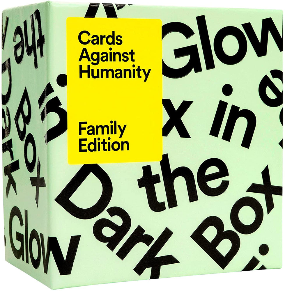 Pop Weasel Image of Cards Against Humanity Family Edition First Expansion Glow In The Dark Box (Do not sell on online marketplaces) - Party Games - Image - Pop Weasel