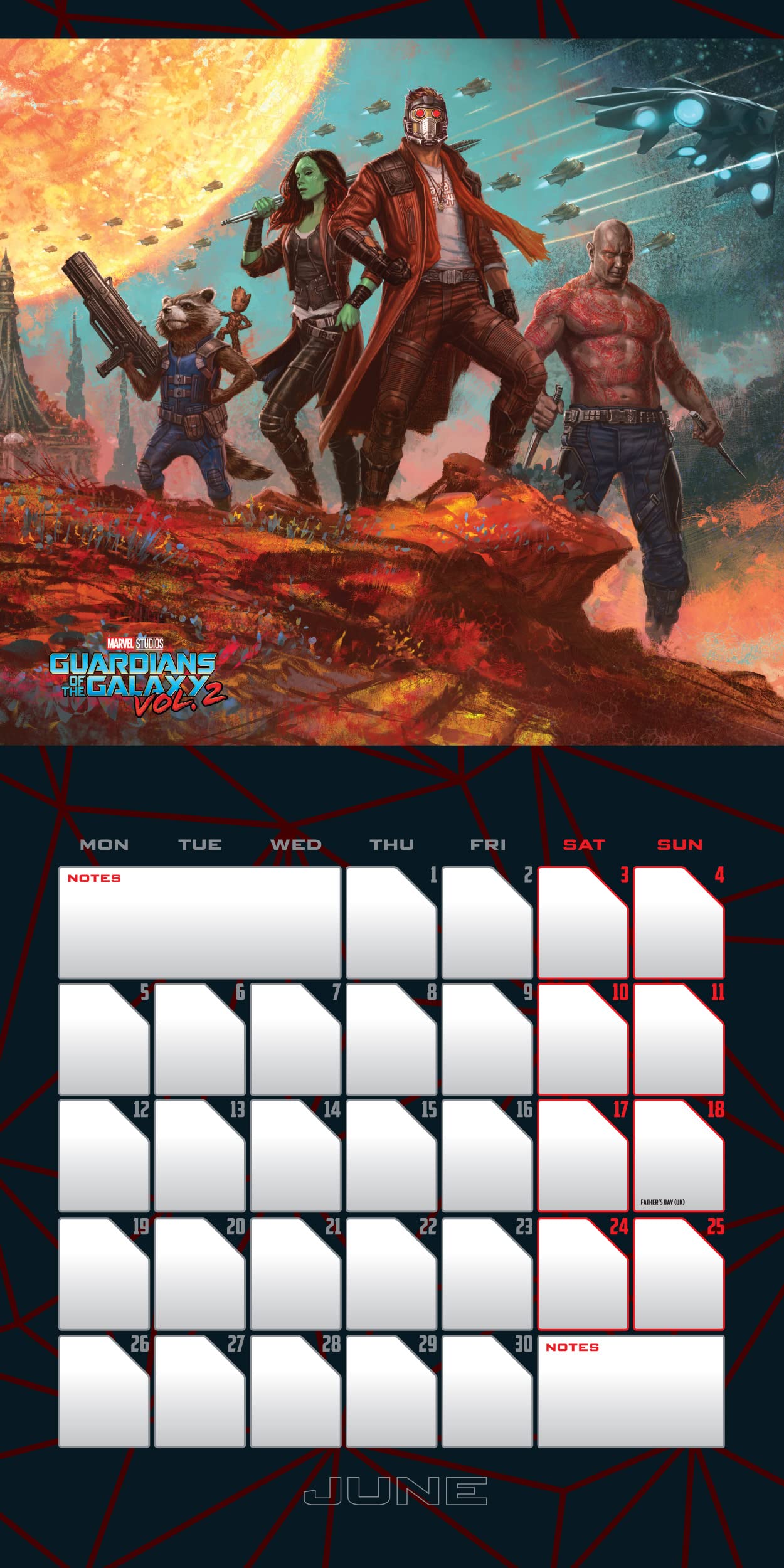 Marvel The Infinity Saga 2023 Calendar