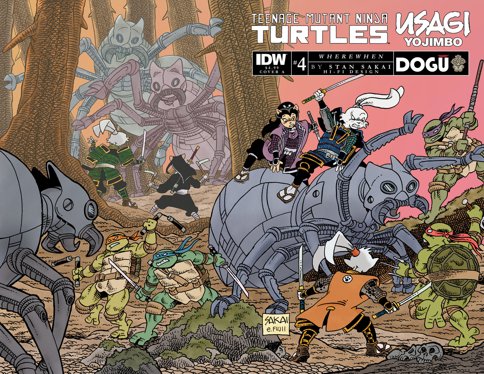 Teenage Mutant Ninja Turtles/Usagi Yojimbo: Wherewhen