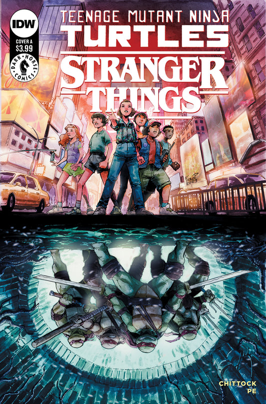 Teenage Mutant Ninja Turtles X Stranger Things #1 Cover A (Pe)