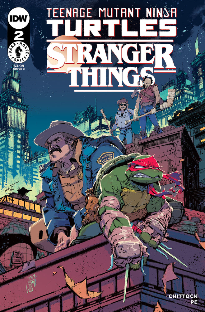 Teenage Mutant Ninja Turtles X Stranger Things - Comics - Image - Pop Weasel