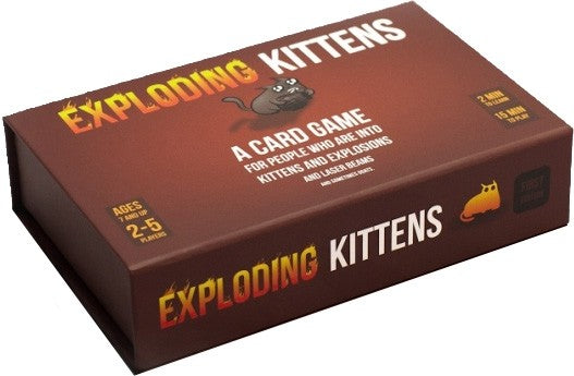 Pop Weasel Image of Exploding Kittens First Edition Meow Box