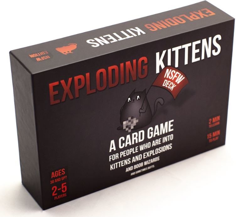 Pop Weasel Image of Exploding Kittens NSFW Edition -  - Image - Pop Weasel