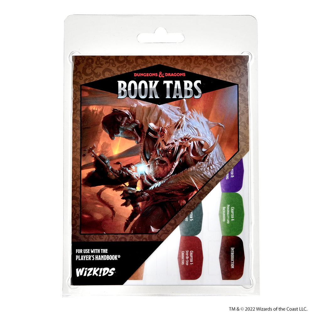 Pop Weasel Image of D&D Book Tabs Players Handbook - RPG - Image - Pop Weasel