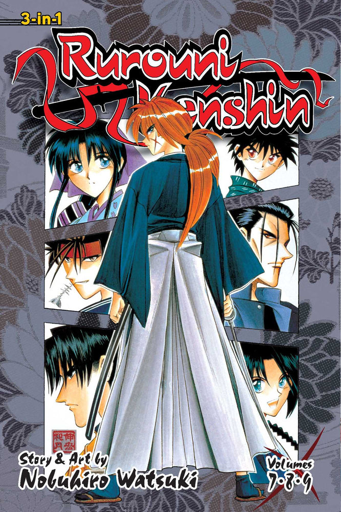 Front Cover - Rurouni Kenshin (3-in-1 Edition), Vol. 03 Includes vols. 7, 8 & 9 - Pop Weasel - Manga - Image - Pop Weasel