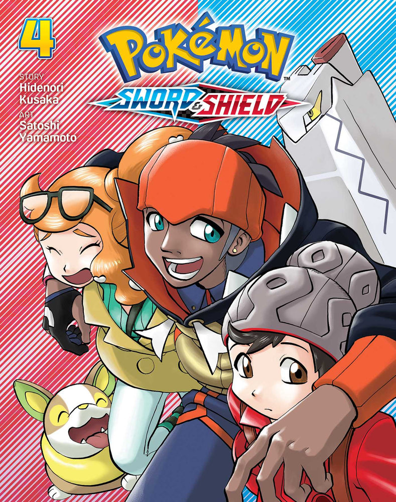 Front Cover Pokémon: Sword & Shield, Vol. 04 ISBN 9781974726462 - Manga - Image - Pop Weasel