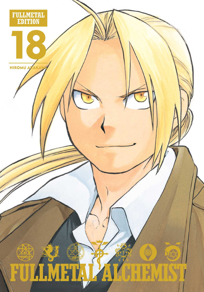 Front Cover Fullmetal Alchemist: Fullmetal Edition, Vol. 18 ISBN 9781974700066 - Manga - Image - Pop Weasel