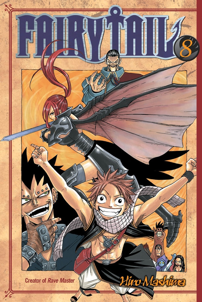 Front Cover Fairy Tail 08 ISBN 9781612621012 - Manga - Image - Pop Weasel