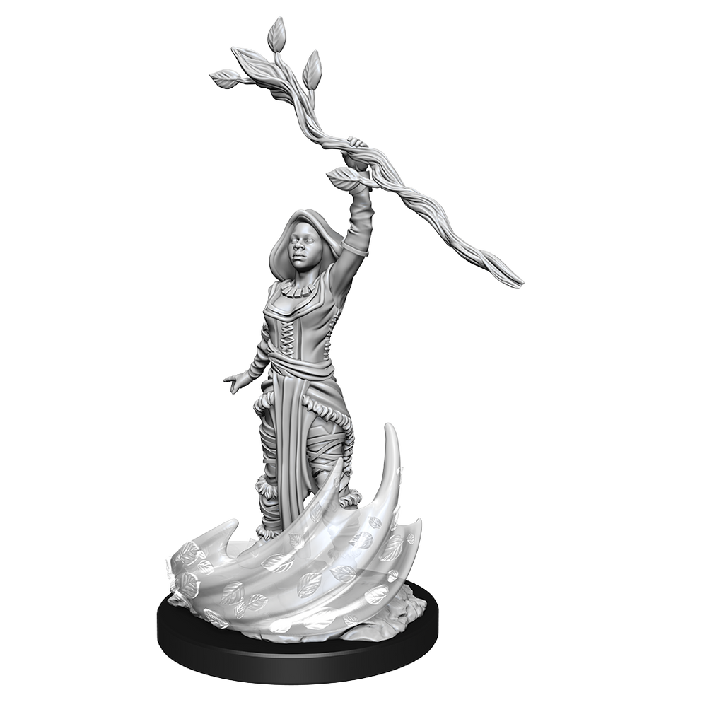 Pop Weasel Image of D&D Nolzurs Marvelous Unpainted Miniatures Human Druid Female - Minis and Paints - Image - Pop Weasel