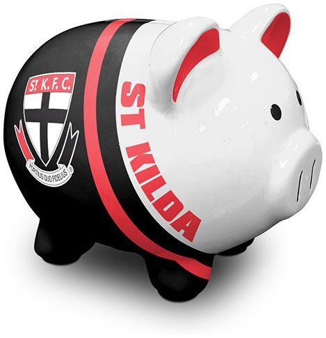 AFL Piggy Money Box St Kilda Saints - Collectables - Image - Pop Weasel