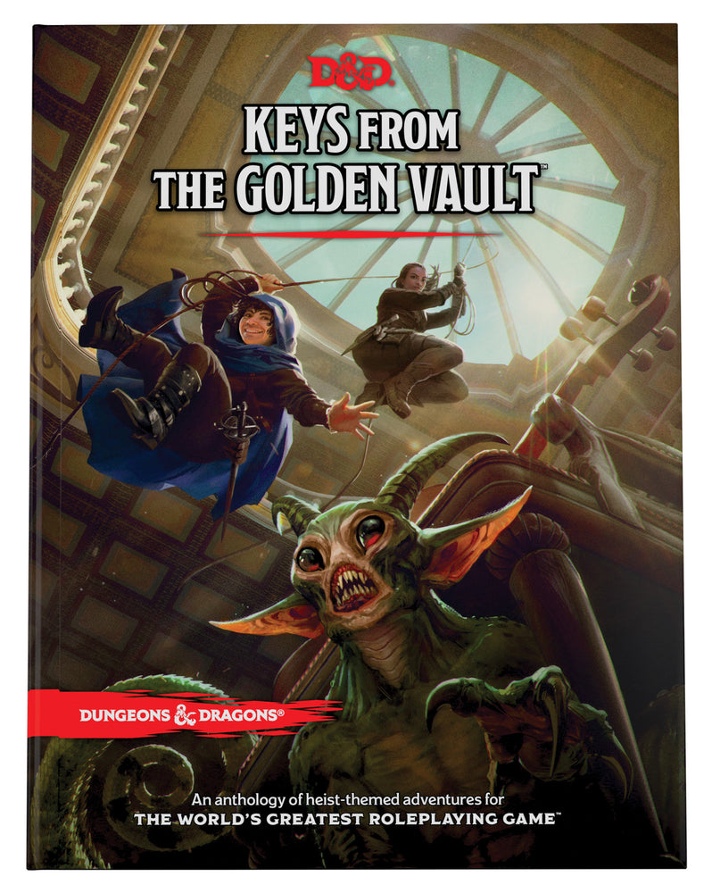 Pop Weasel Image of D&D Dungeons & Dragons Keys From the Golden Vault Hardcover - RPG - Image - Pop Weasel