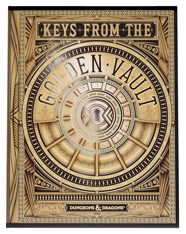 Pop Weasel Image of D&D Dungeons & Dragons Keys From the Golden Vault Hardcover Alternative Cover