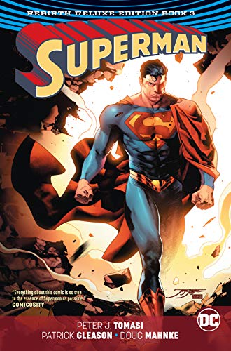 Front Cover Superman The Rebirth Deluxe Edition Book 03 ISBN 9781401284510 - Graphic Novel - Image - Pop Weasel