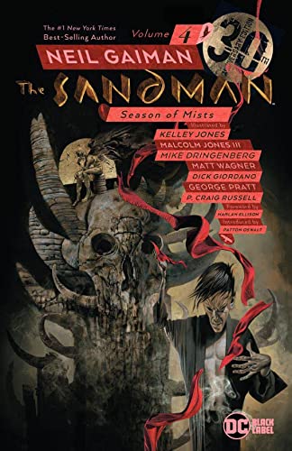 Front Cover The Sandman Vol. 04 Season of Mists 30th Anniversary Edition ISBN 9781401285814 - Graphic Novel - Image - Pop Weasel