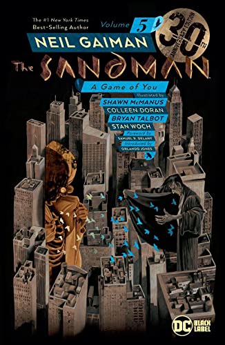 Front Cover The Sandman Vol. 05 A Game of You 30th Anniversary Edition ISBN 9781401288075