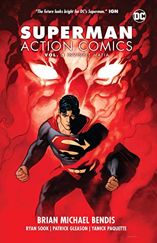 Front Cover Superman Action Comics Vol. 01 Invisible Mafia ISBN 9781401288723