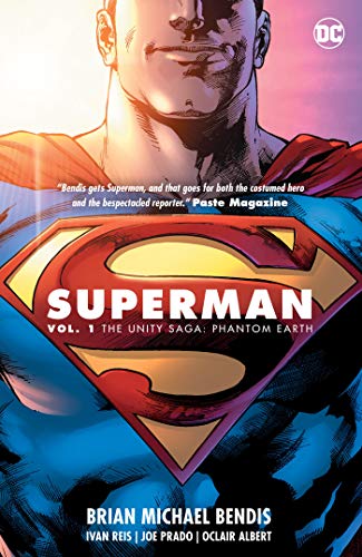 Front Cover Superman Vol. 01 The Unity Saga Phantom Earth ISBN 9781401294380 - Graphic Novel - Image - Pop Weasel