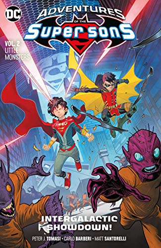 Front Cover Adventures of the Super Sons Vol. 02: Little Monsters ISBN 9781401295073