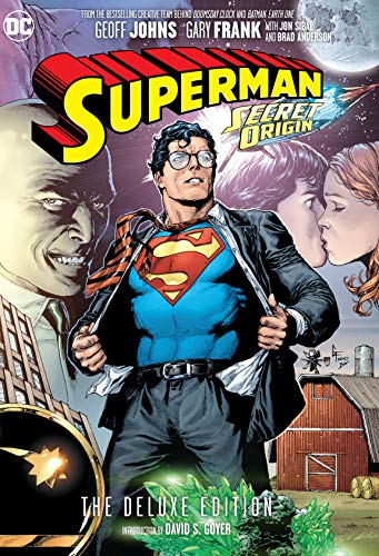 Front Cover Superman Secret Origin Deluxe Edition ISBN 9781401295165