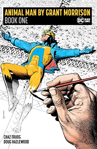 Front Cover Animal Man by Grant Morrison Book One ISBN 9781401299088 - Graphic Novel - Image - Pop Weasel