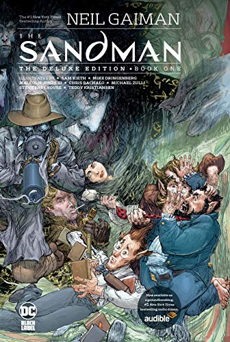 Front Cover The Sandman The Deluxe Edition Book One ISBN 9781401299323