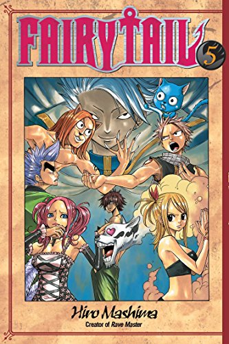 Front Cover FAIRY TAIL 5 ISBN 9781612620985 - Manga - Image - Pop Weasel