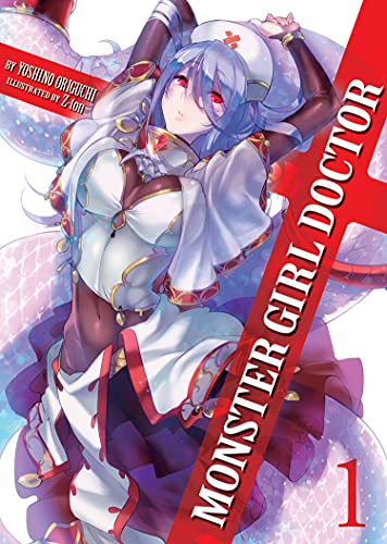 Front Cover - Monster Girl Doctor (Light Novel) Vol. 01 - Pop Weasel