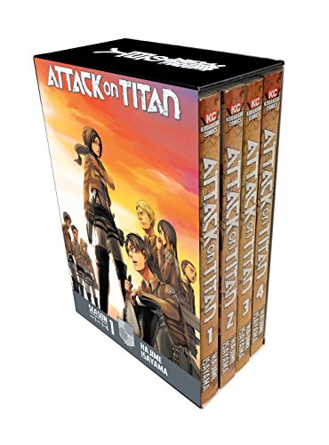 Attack on Titan Season 1 Part 1 Manga Box Set - Manga - Image - Pop Weasel