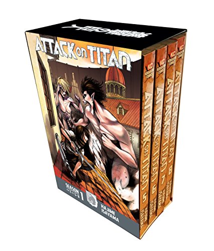 Pop Weasel Image of Attack on Titan Season 1 Part 2 Manga Box Set