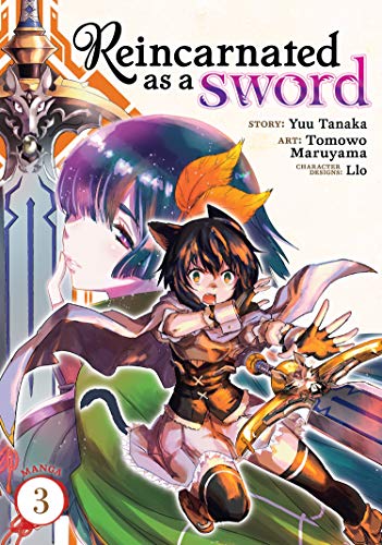 Front Cover - Reincarnated as a Sword (Manga) Vol. 03 - Pop Weasel