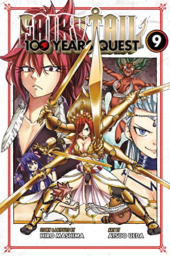 Front Cover FAIRY TAIL 100 Years Quest 9 ISBN 9781646513062 - Manga - Image - Pop Weasel