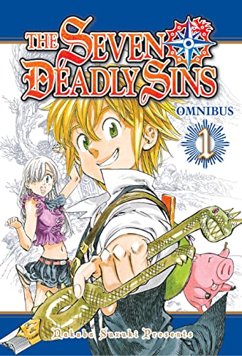 Front Cover The Seven Deadly Sins Omnibus 01 (Vol. 1-3) ISBN 9781646513796 - Manga - Image - Pop Weasel