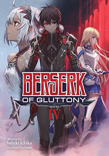 Front Cover Berserk of Gluttony (Light Novel) Vol. 04 ISBN 9781648273384