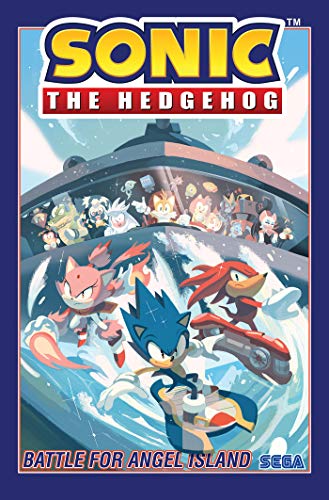 Sonic the Hedgehog, Vol. 3: Battle For Angel Island - Light Novel - Image - Pop Weasel