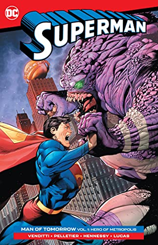 Front Cover Superman: Man of Tomorrow Vol. 01 ISBN 9781779511300 - Graphic Novel - Image - Pop Weasel