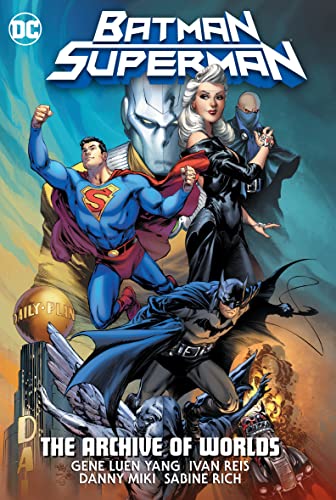 Front Cover Batman/Superman The Archive Of Worlds ISBN 9781779512741 - Graphic Novel - Image - Pop Weasel