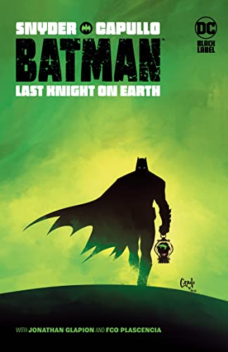 Front Cover Batman Last Knight On Earth ISBN 9781779513182