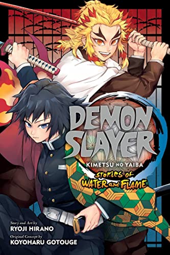 Front Cover Demon Slayer: Kimetsu no Yaiba--Stories of Water and Flame ISBN 9781974728381