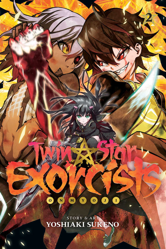 Front Cover Twin Star Exorcists, Vol. 02 Onmyoji ISBN 9781421581750 - Manga - Image - Pop Weasel