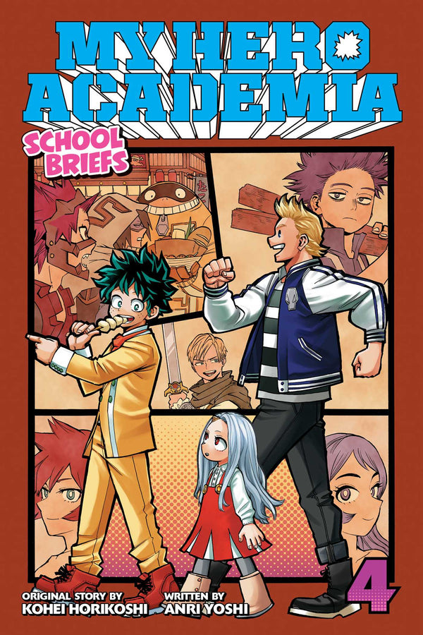 Front Cover - My Hero Academia: School Briefs, Vol. 04 - Pop Weasel