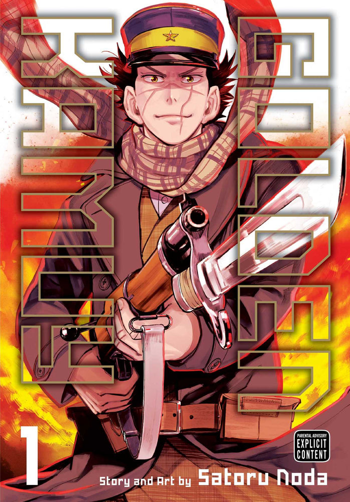 Front Cover Golden Kamuy, Vol. 01 ISBN 9781421594880 - Manga - Image - Pop Weasel