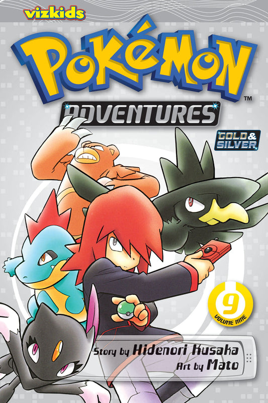 Front Cover - Pokémon Adventures (Gold and Silver), Vol. 09 - Pop Weasel