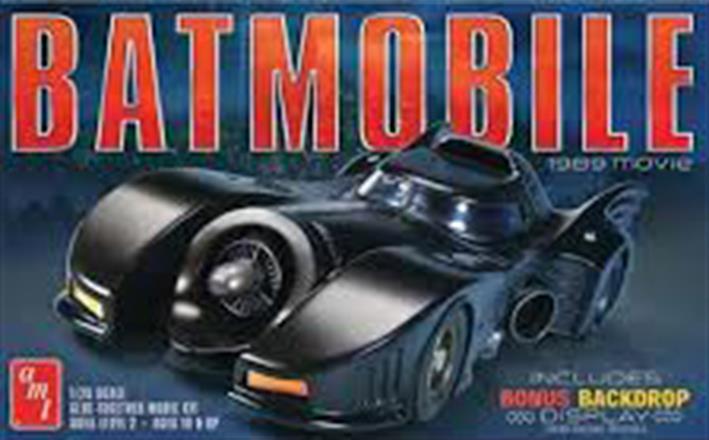 1989 Batmobile - 1:25 Model Kit - Kitset Models - Image - Pop Weasel