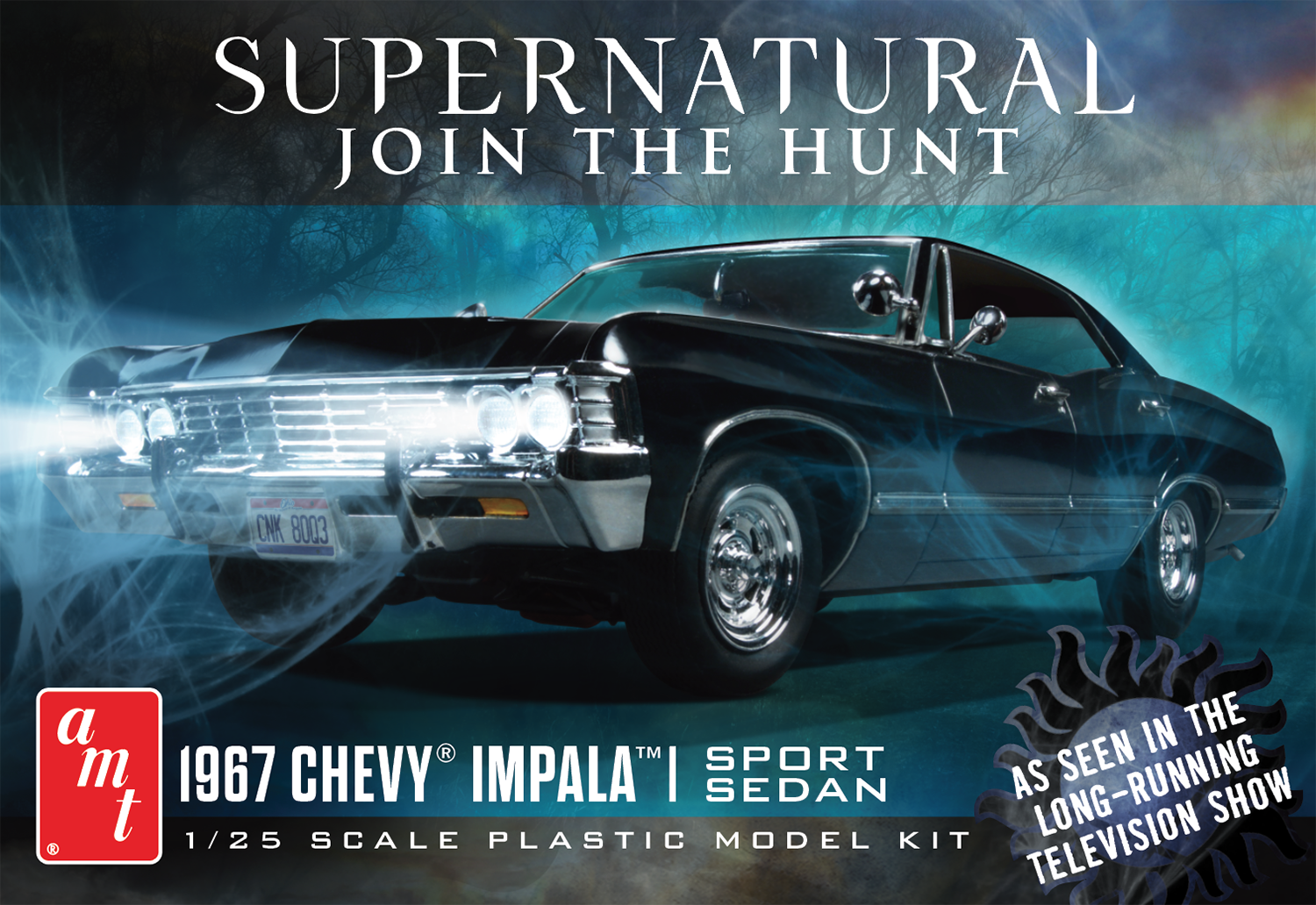 Supernatural 1967 Impala - 1:25 Model Kit