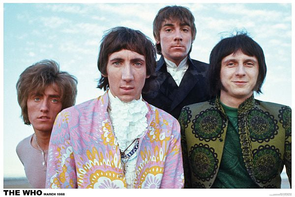 Pop Weasel Image of The Who - March 1968 Poster