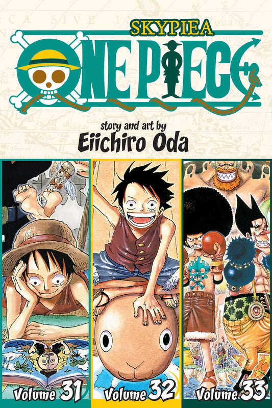 Front Cover One Piece (Omnibus Edition), Vol. 11 Includes vols. 31, 32 & 33 ISBN 9781421555058