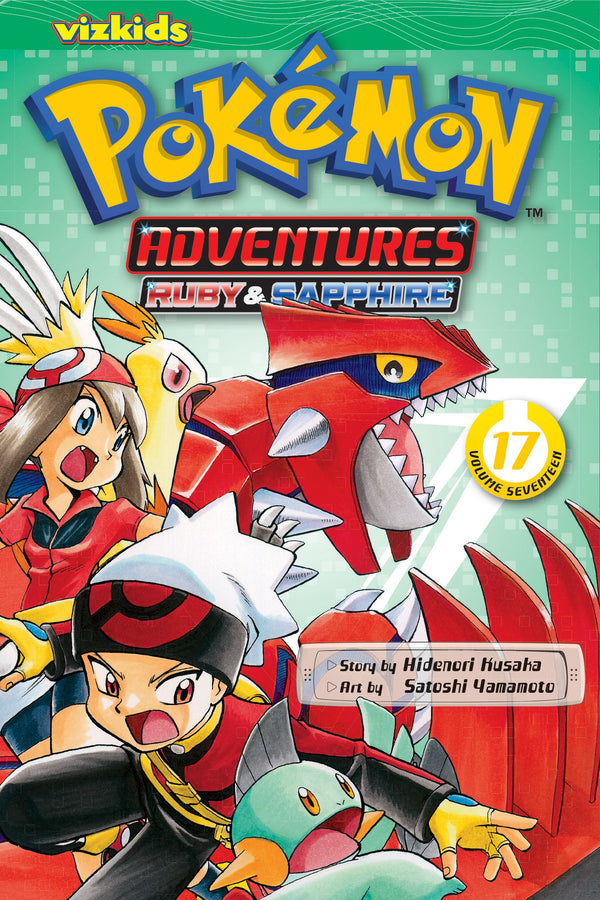 Front Cover - Pokémon Adventures (Ruby and Sapphire), Vol. 17 - Pop Weasel